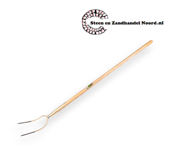 Hooivork ATLAS / OFFNER 2 tanden met essen steel 150 cm