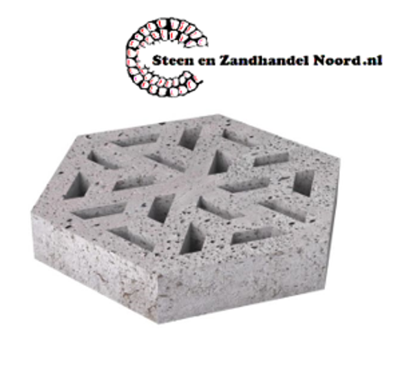 Oudhollandse ECO tegel Grijs 37,5x37,5x7