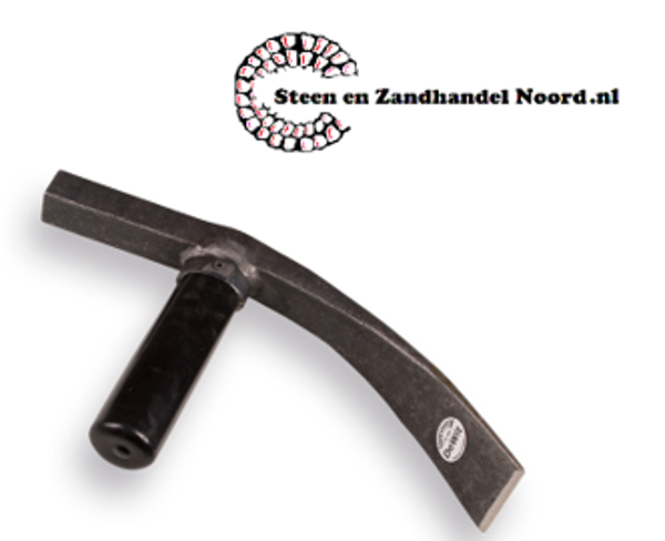 Straathamer De Wit 5 cm. met fiberglassteel, model Staphorst.