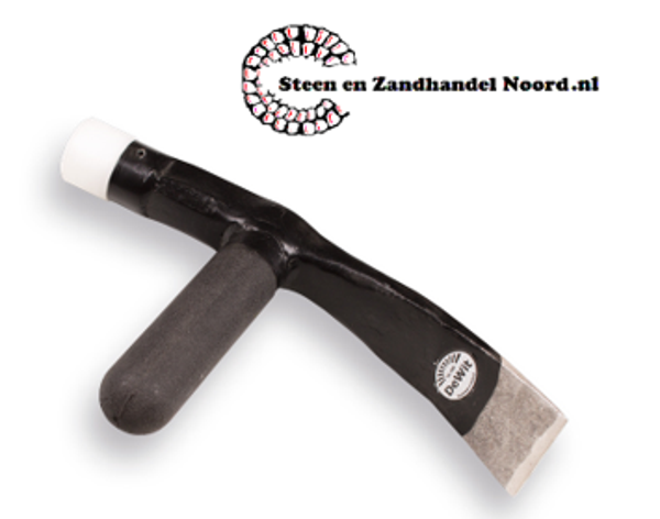 Straathamer met fiberglas steel, bekbreedte 70 mm. , met nylon dop