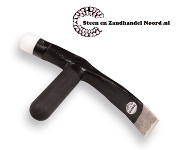 Straathamer met fiberglas steel, bekbreedte 50 mm. , met nylon dop
