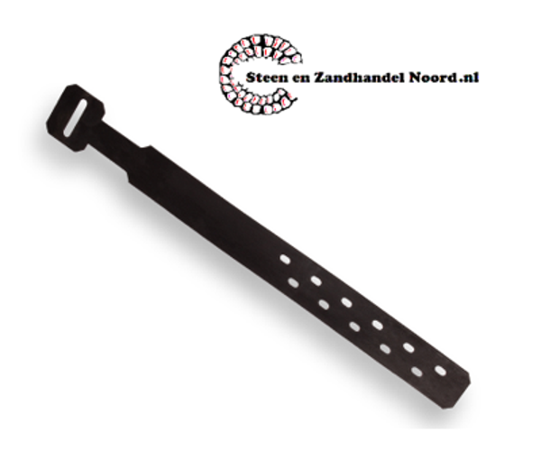 Elastische riem, 3 cm breed, 34 cm lang voor kniebeschermer NIERHAUS, type 20