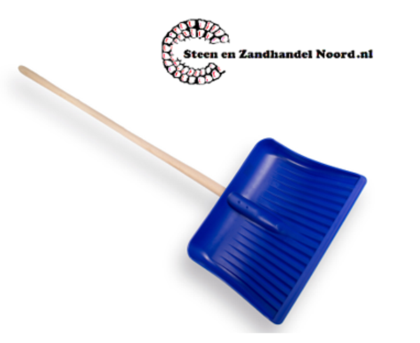 Sneeuwschuiver - sneeuwbats kunststof 50 cm, met gebogen ESSEN batsesteel 130 cm