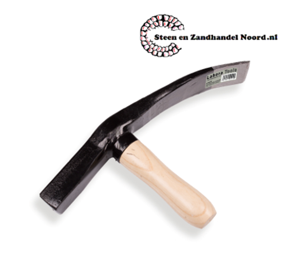 Straathamer LABORA met houten steel, bekbreedte 50 mm