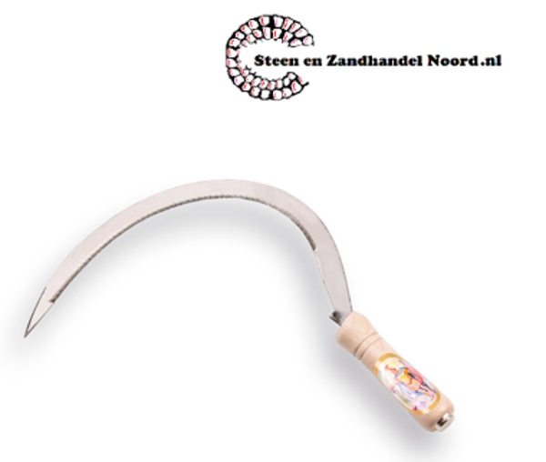 Grassikkel 16" getand, nr. 1