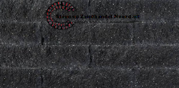 Splitrock XL antraciet 15x15x60 cm