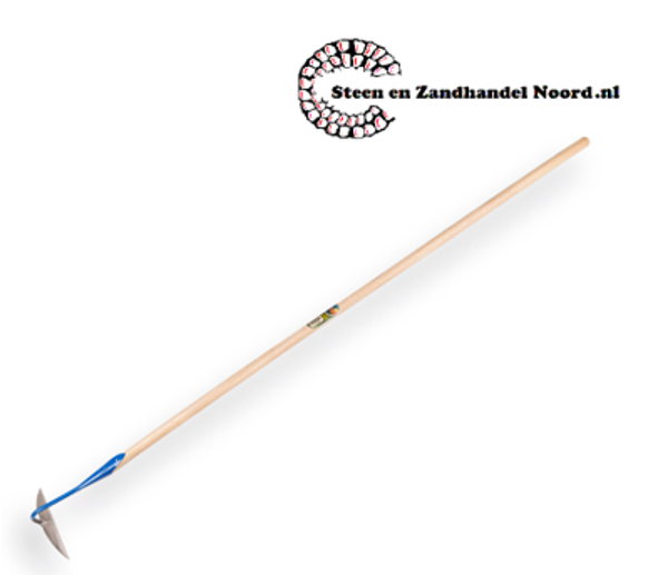 Bietenhak gesmeed 24 cm. met steel 170 x 3,0 cm. excentrische punt