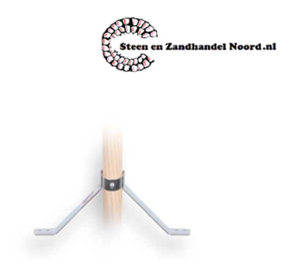 Stokhouder SOLIDE voor steel met diameter 28 mm