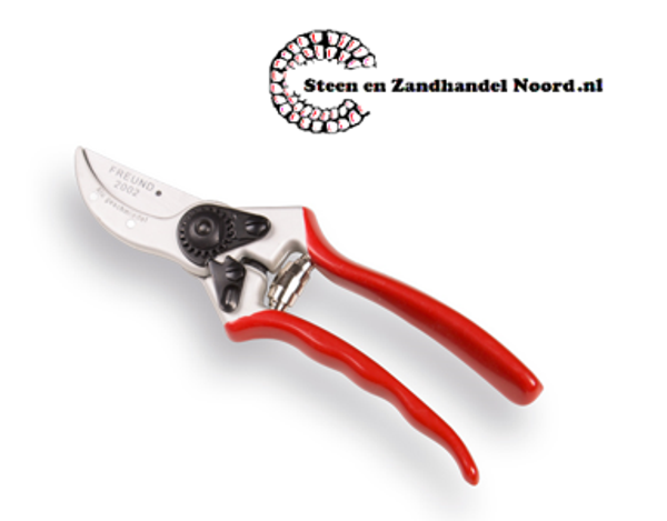 Snoeischaar Freund 2002, aluminium gesmeed, knipt tot 22 mm