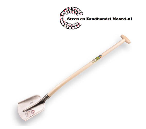 Steekbats ABC 1/4 000 gepolijst, met ATLAS blijham 100 cm. sterk gebogen