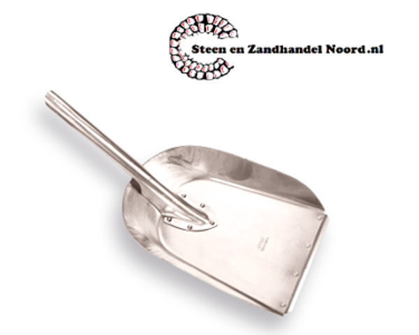 OFFNER Stalschop Aluminium met strip, zonder steel
