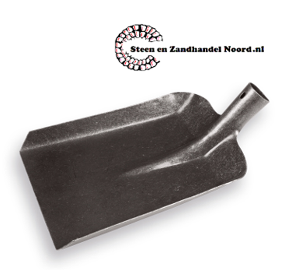 Stalschop nr. 5, gestraald, blank gelakt, 26 cm breed