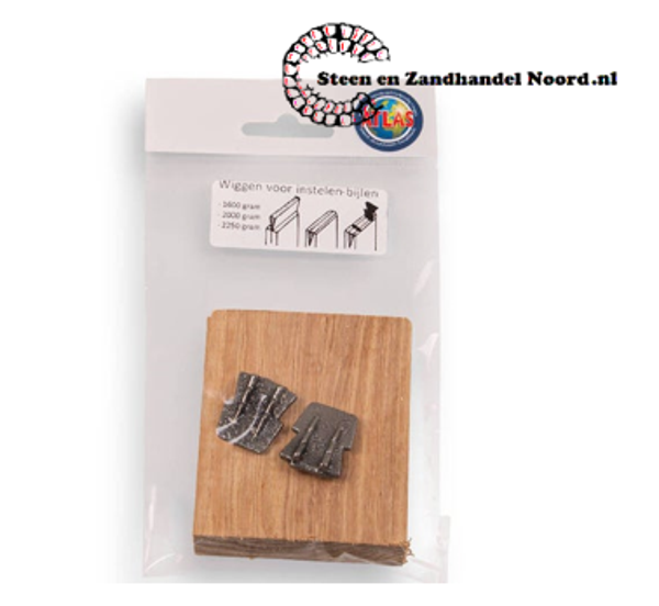 Blisterkaart: spie groot/wig 4