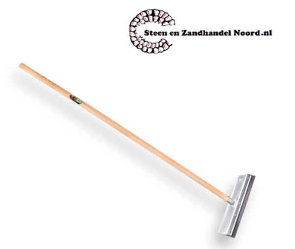 Mestschuiver 40 cm. verzinkt, met Atlas steel 160 x 3,2 cm