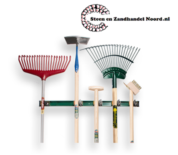 Toolrail Jimmy 75cm rail, inclusief 5 clips