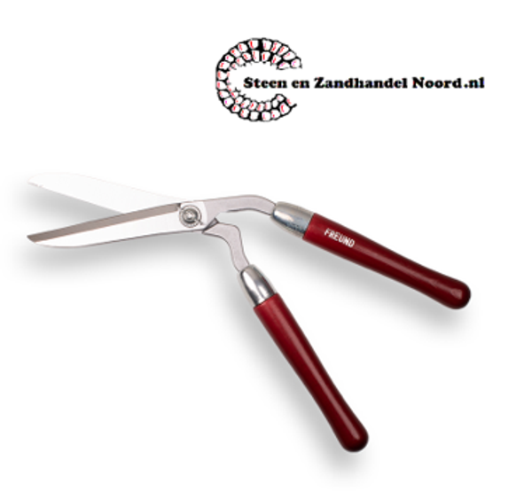 Gaasschaar Freund 14 PD, halfgebogen