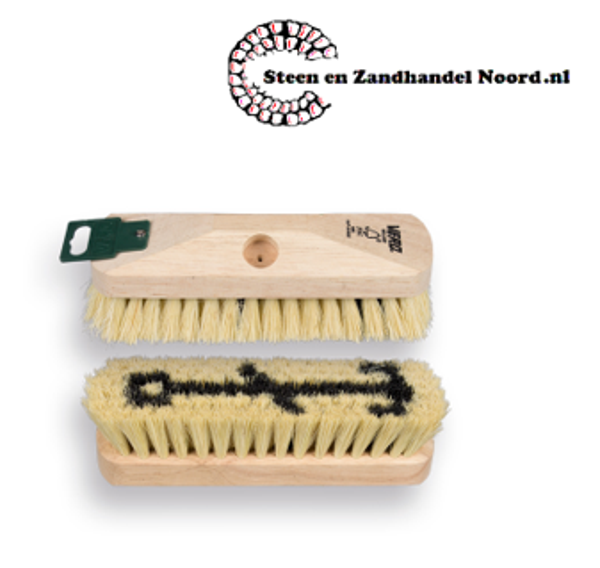 Scrubbing Brush with Anchor, VERO 204 F, Medium-hard fiber, width 22cm