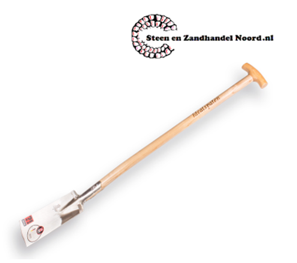 Draineer spade IDEAL, type 1008, met opstap en kruksteel