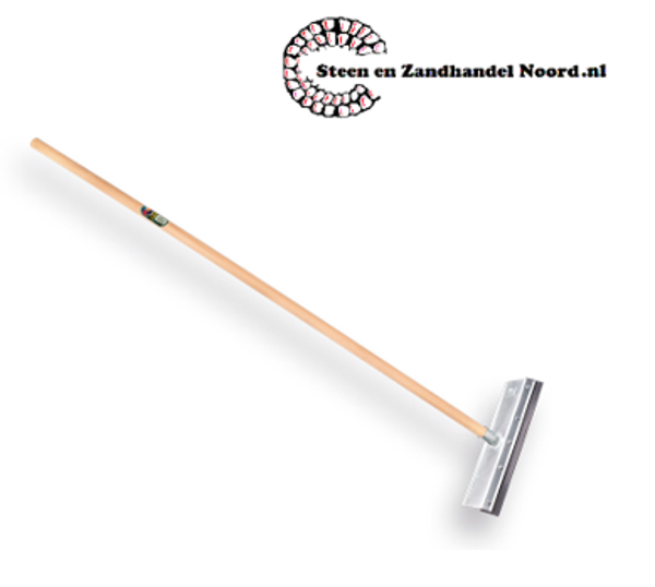 Mestschuiver 55 cm. verzinkt, met Atlas steel 160 x 3,2 cm.