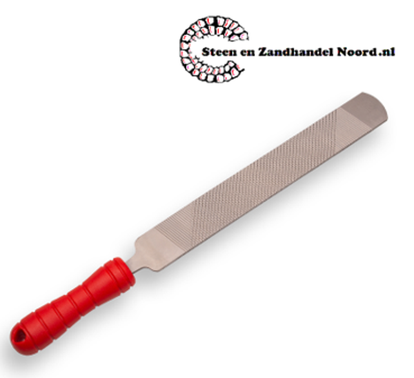 Vijl, grof, 30 cm lengte. Geschikt voor PVC materiaal