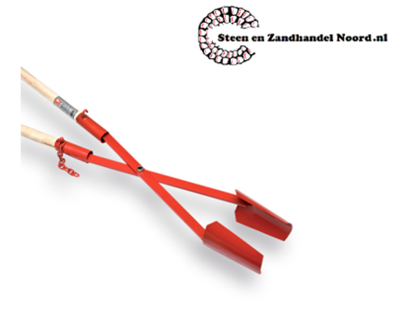 Jumbo palenzetter type 6407 grootte 1 met essen steel (bladmaat 210x150/110 mm)