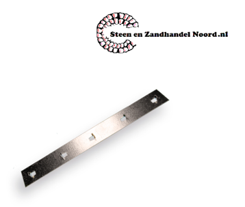 Strip met lipjes voor Atlas Diamant graan- en ballastschoppen, 28 cm.
