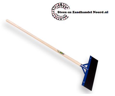 Betonschraper 50 cm. met steel van 130 cm.