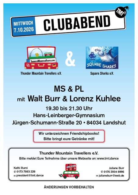 07.10.2026 Gemeinsamer Clubabend 
