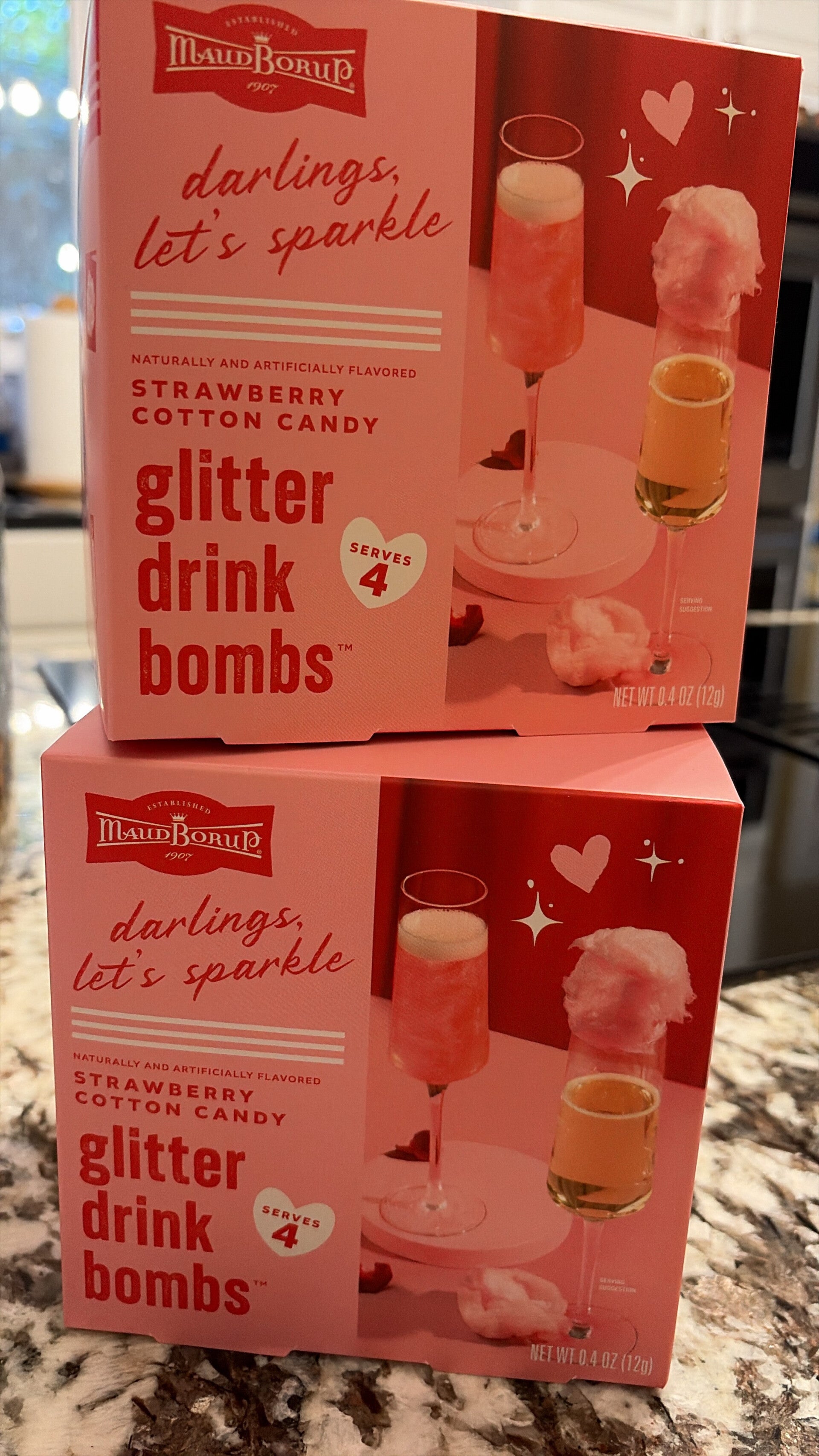 Glitter Drink Bombs