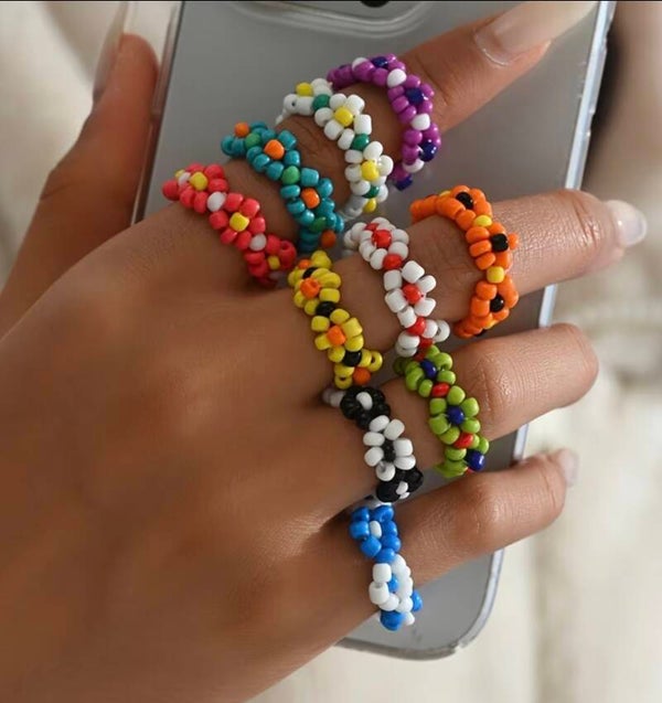 Sea Bead Rings