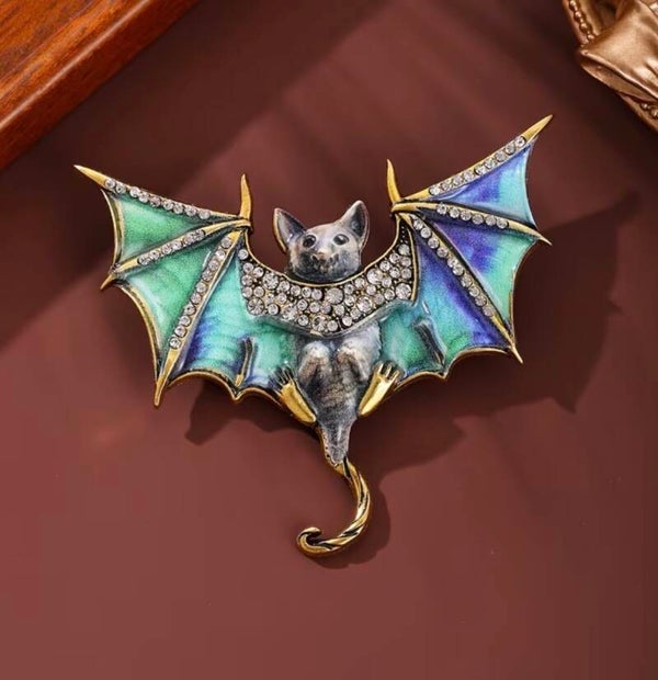 Bat Brooch