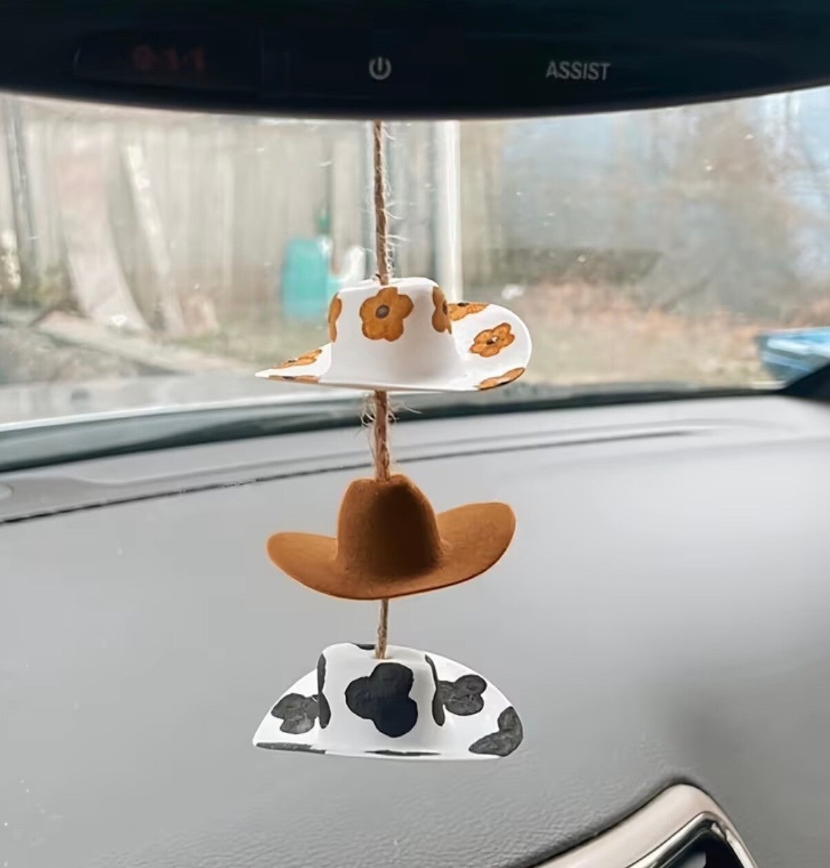 Cowboy Mirror Ornament