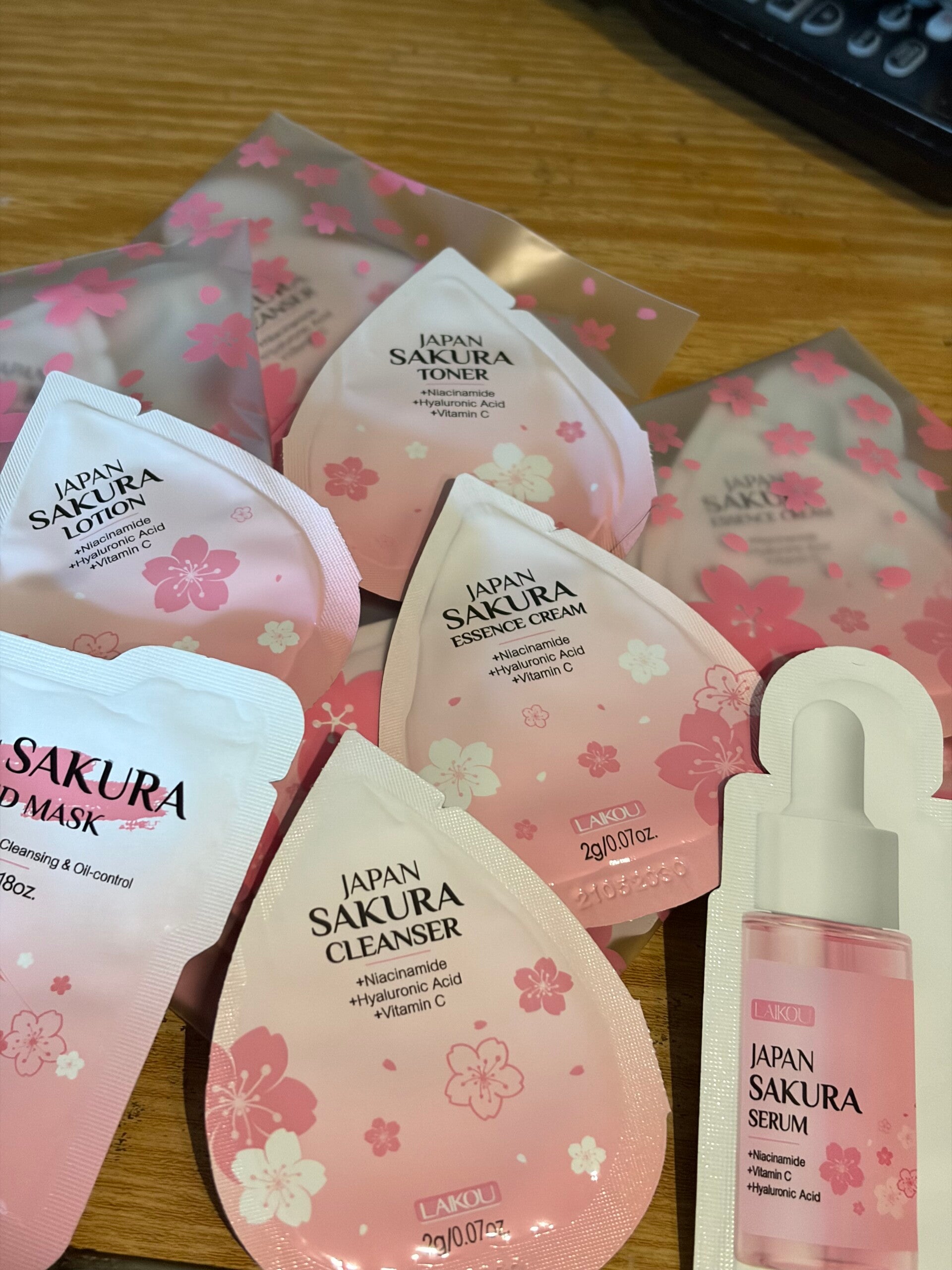 Travel Facial 6 piece kit