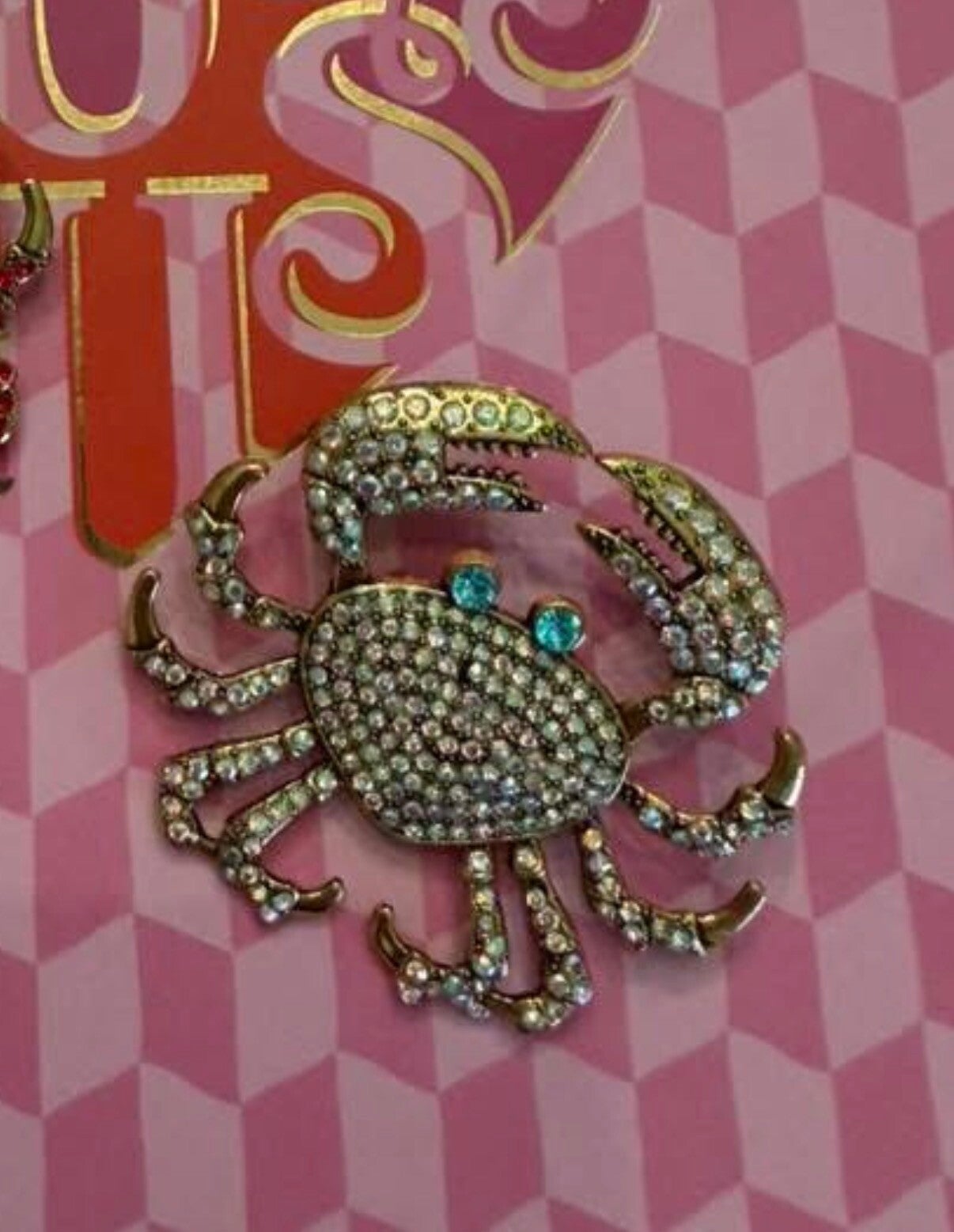 Crab Brooch