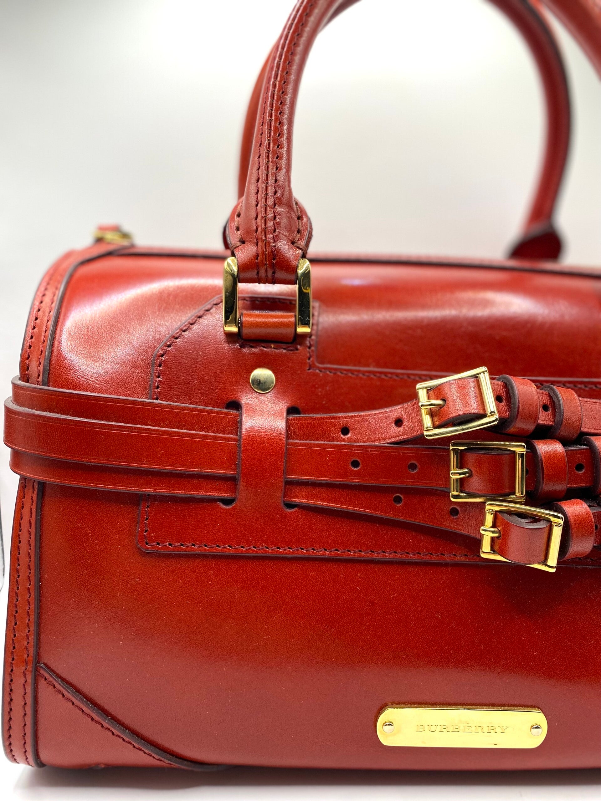 Burberry Bridle belted bowling bag
