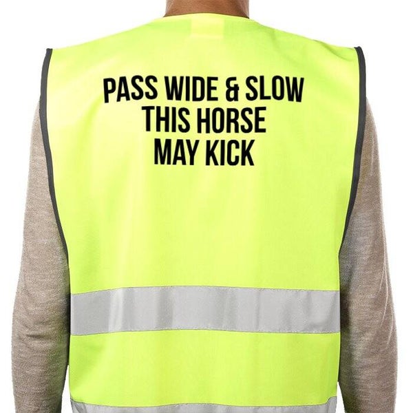 Horse May Kick Hi-Vis (Adult)