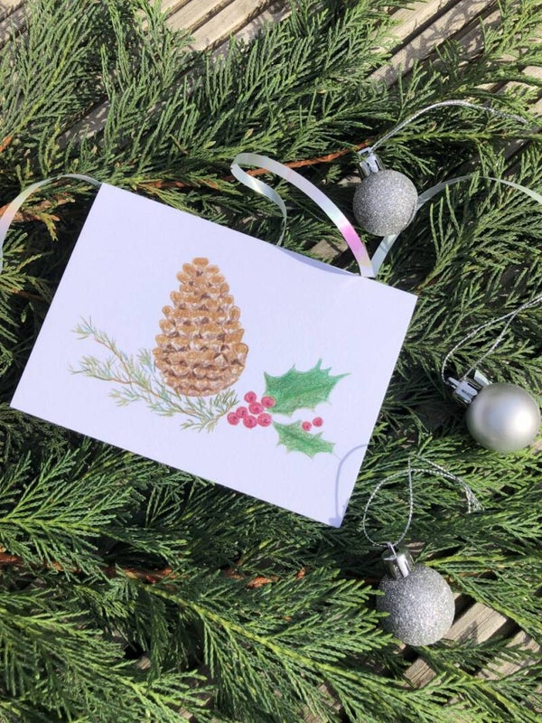 Pinecone Eco-Card