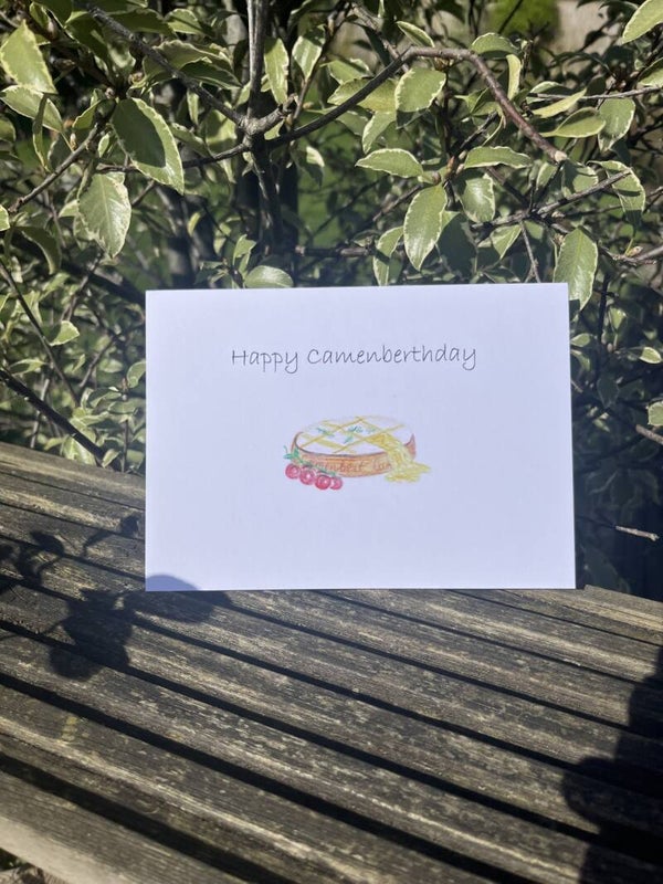 Camenberthday Eco-Card