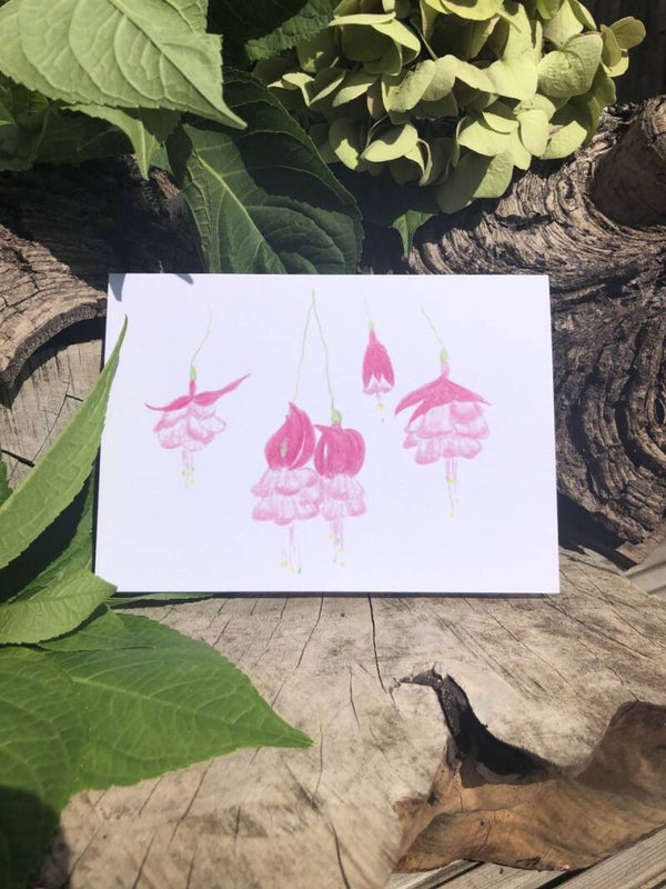 Fuschia Eco-Card