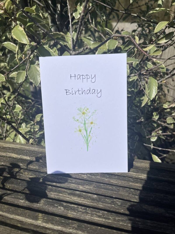 Happy Birthday Eco-Card