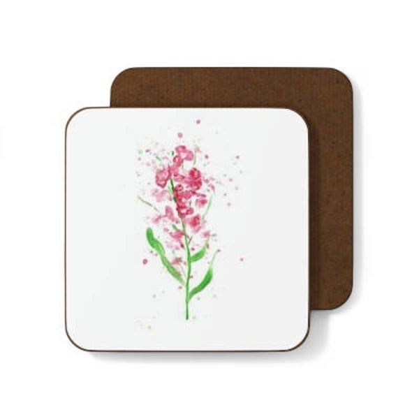 Pink Flower Coaster