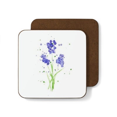 Purple Flower Coaster