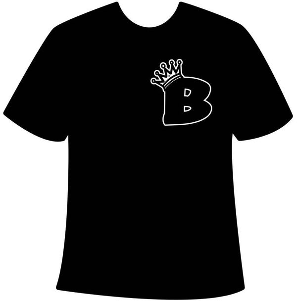 White and Black Eagle T Shirt