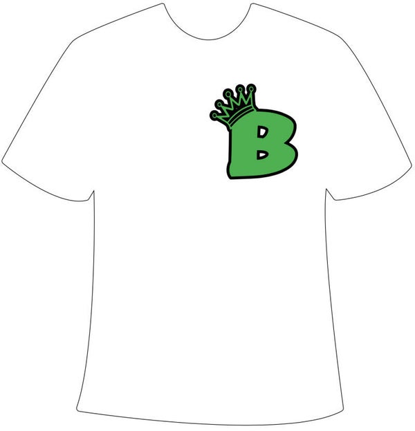 White Eagle T Shirt with Green