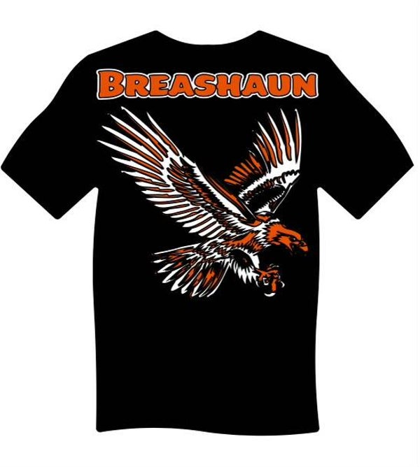 Orange Eagle T Shirt