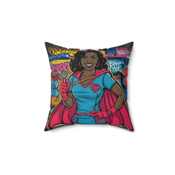 Nurses Super Power- Square Pillow