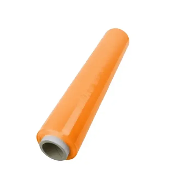 Folia stretch ręczna 3 kg pomarańczowa