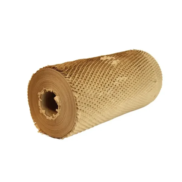 Papier nacinany do pakowania Plaster miodu – Ekologiczny kraft 40 cm × 100 m
