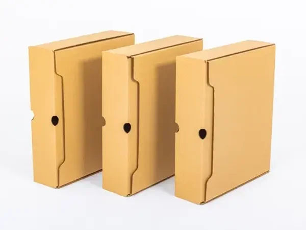 Pudło archiwizacyjne na dokumenty A4 320x80x285mm 3W B 420g/m2 Szary