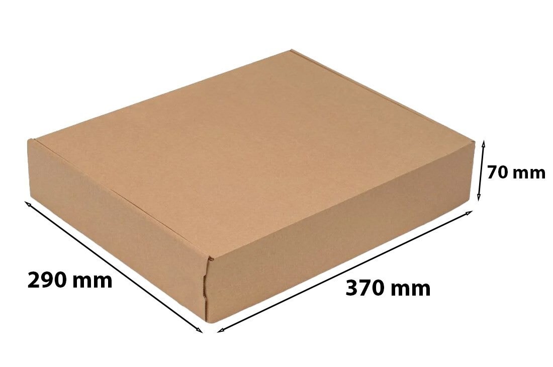 Karton wykrojnikowy fasonowy 370x290x70mm F427 InPost Gabaryt A